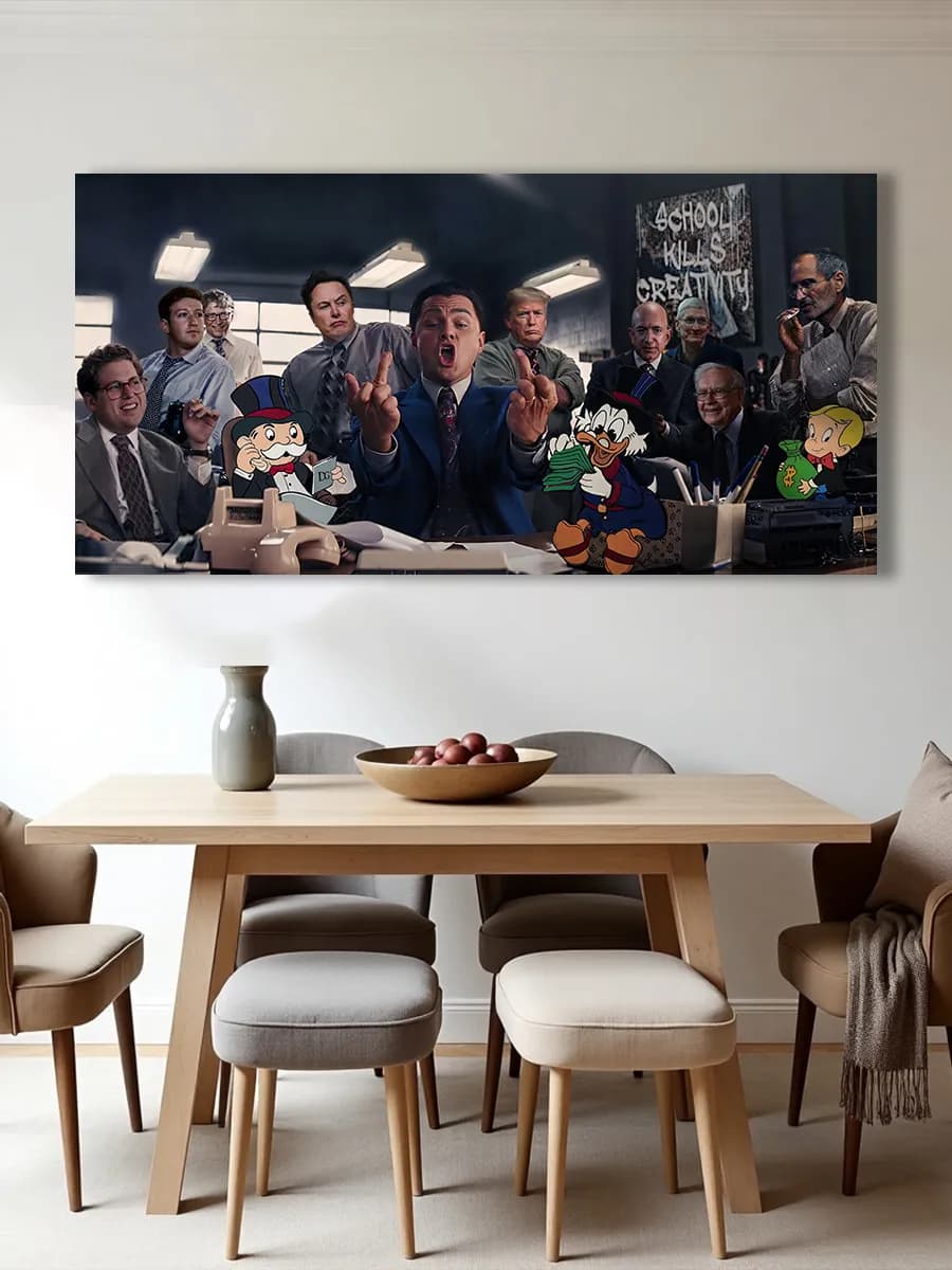 Силуэт делового города