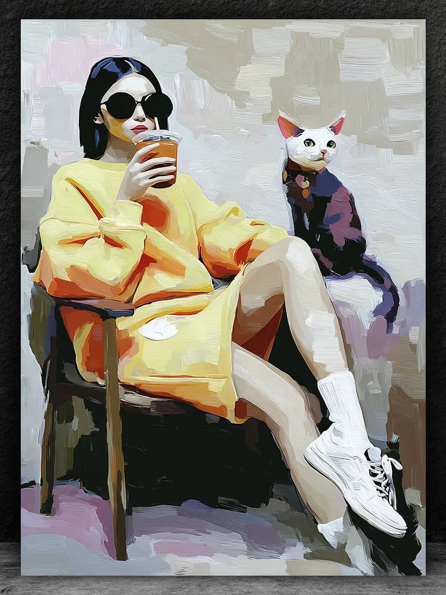 Женский портрет · №54