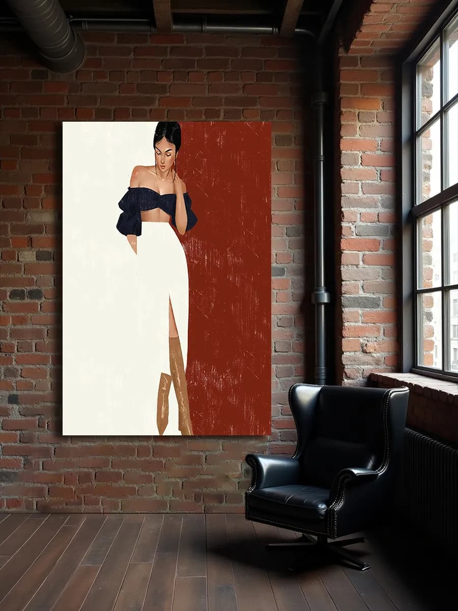 Женский портрет · №21