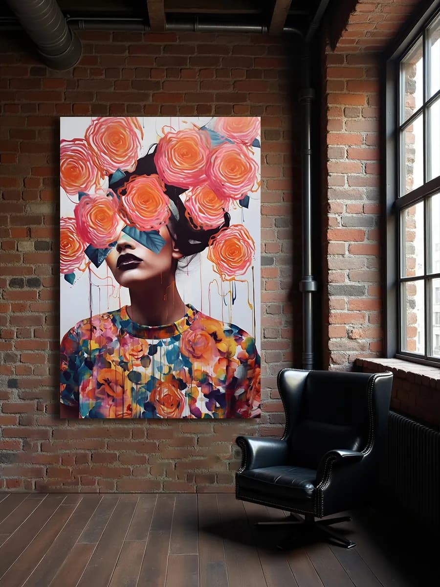 Женский портрет · №126