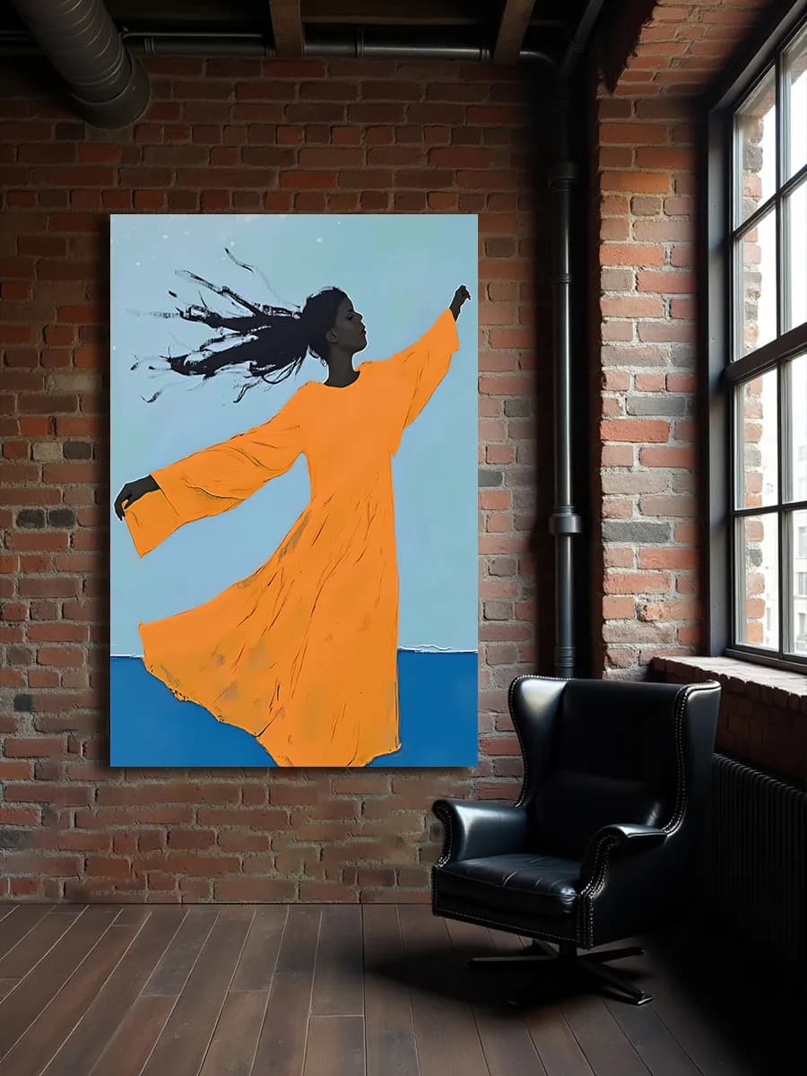 Женский портрет · №124