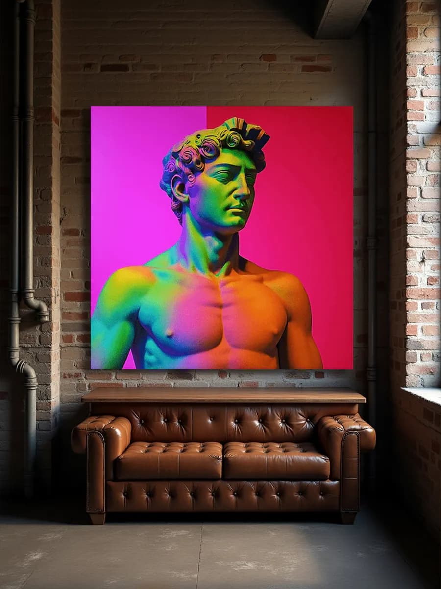 Профиль с лаврами