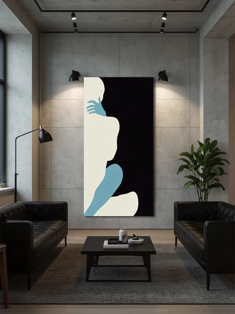 Фигуративный силуэт, вытянутый формат · №2