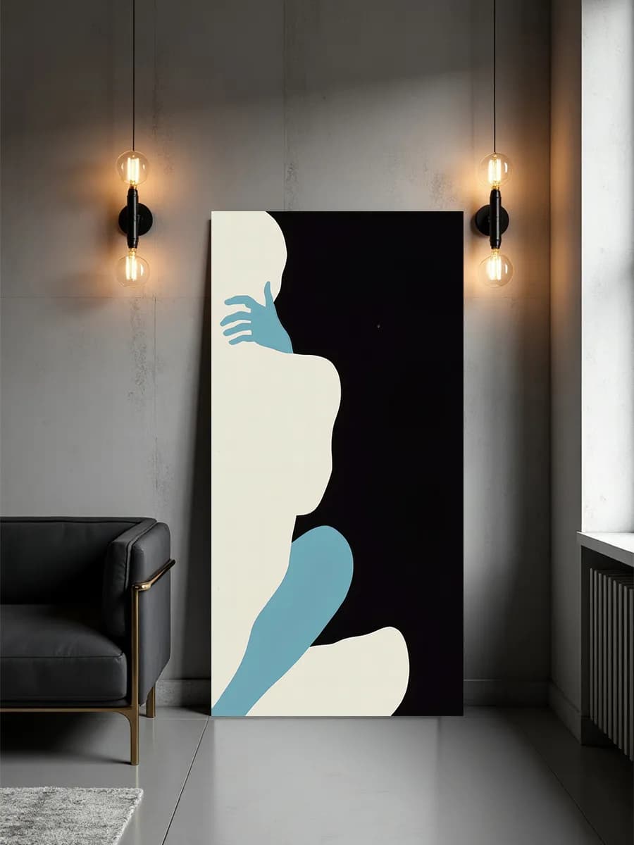Фигуративный силуэт, вытянутый формат · №3