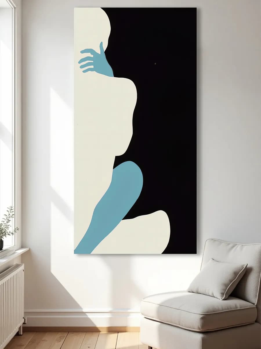 Фигуративный силуэт, вытянутый формат · №4